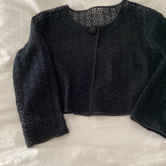 Moschino new with tags tank dress size 42/10 black with bolero jacket - Picture 13 of 16